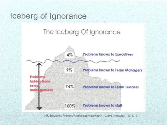 Iceberg of Ignorance